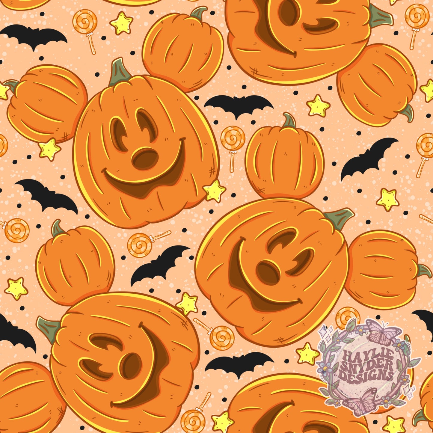 Mouse Pumpkin Halloween Orange