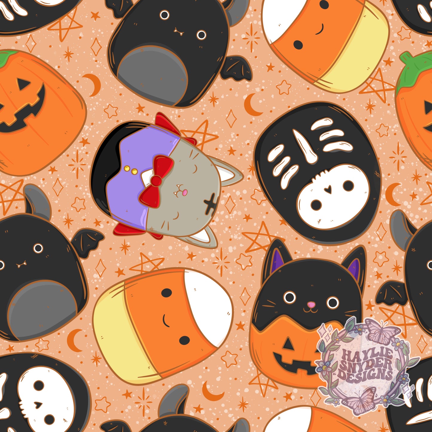 Squish Halloween Orange