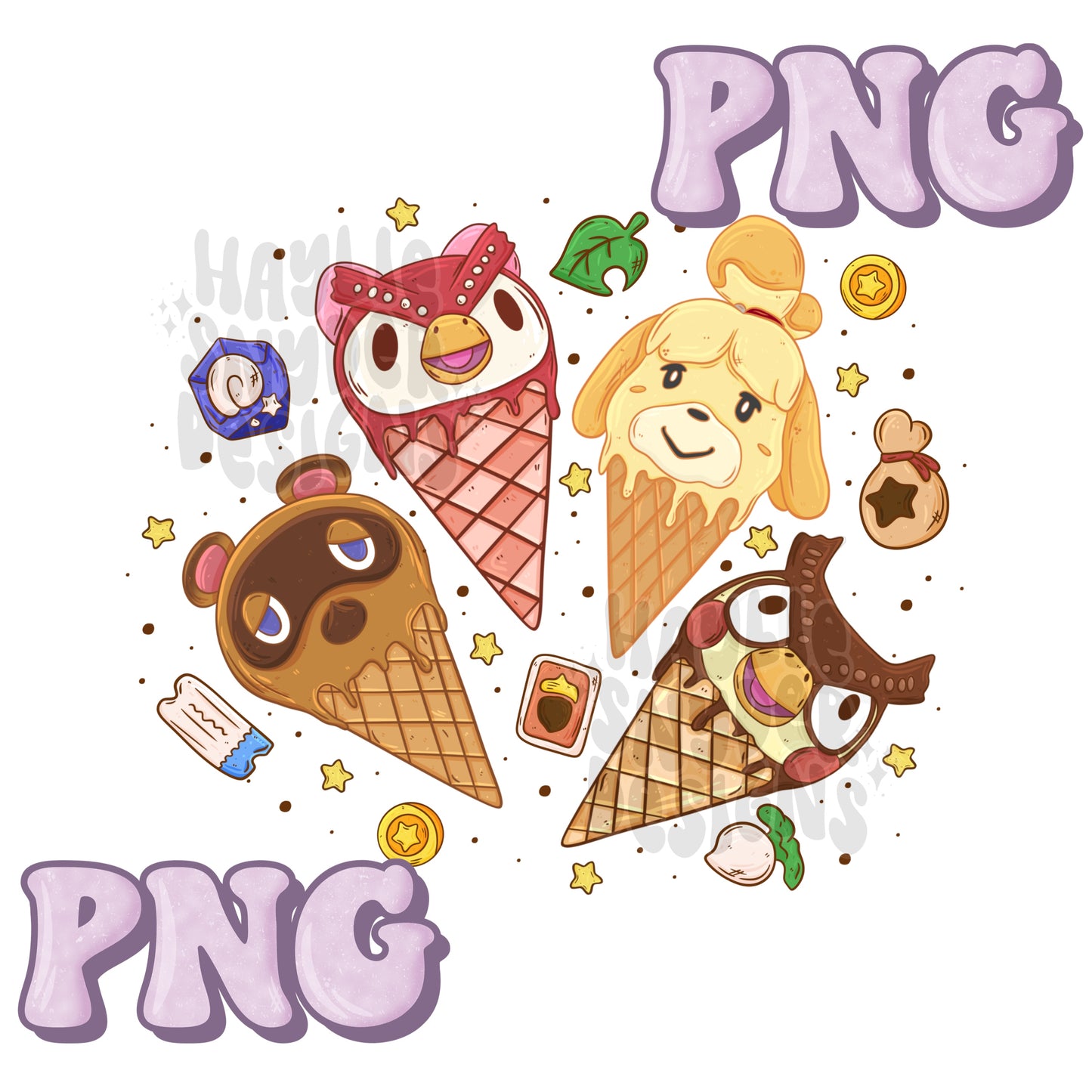 ACNH Cones PNG
