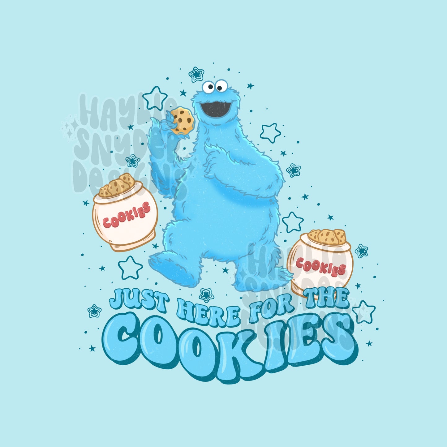 Blue Monster PNG