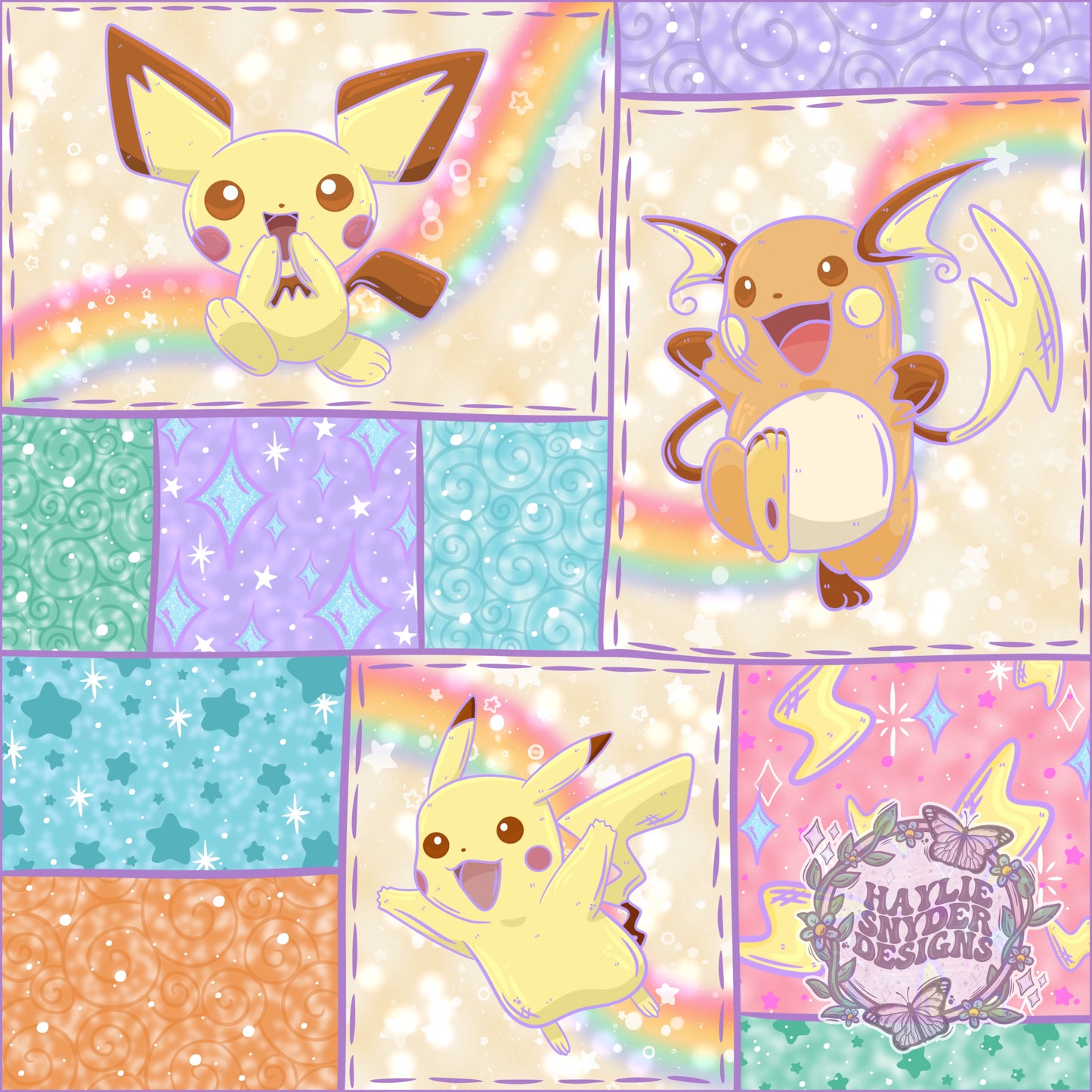 Electric Type Quilt