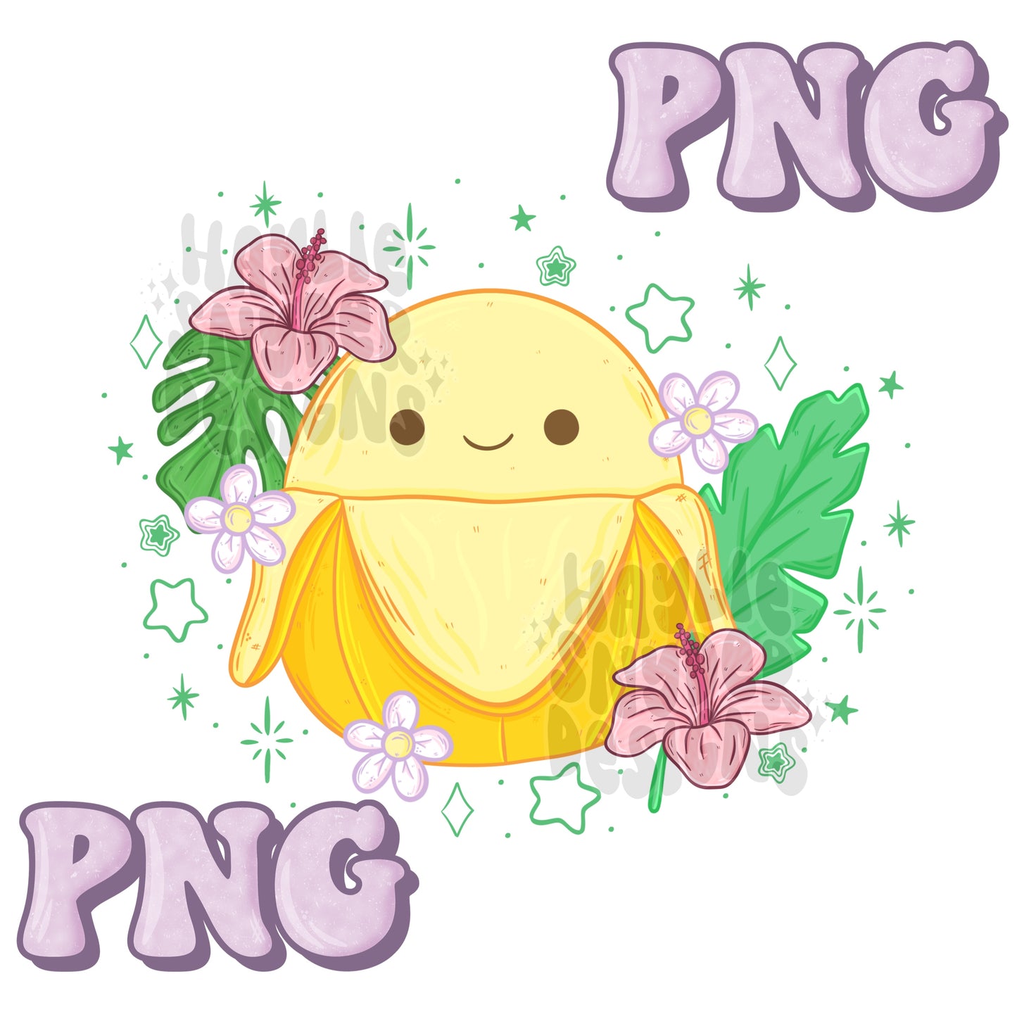 Banana Squish PNG