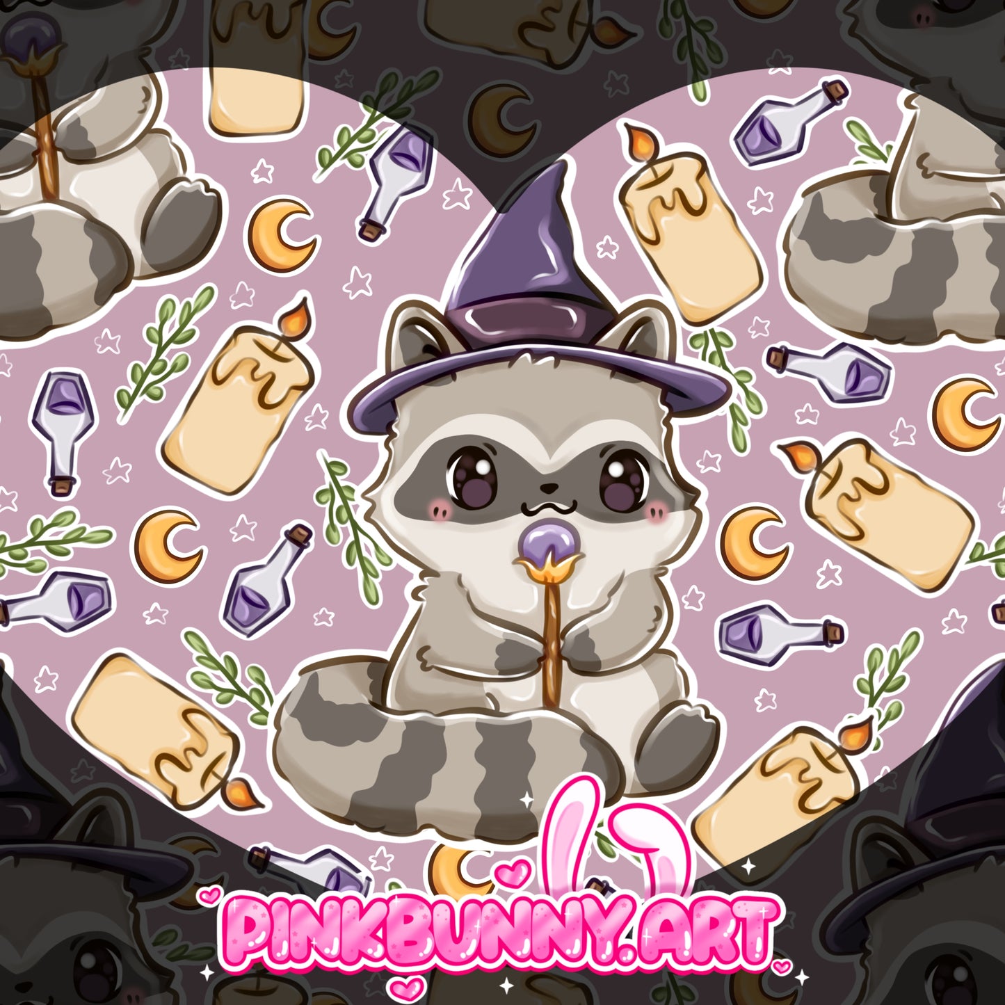 Raccoon Wizard