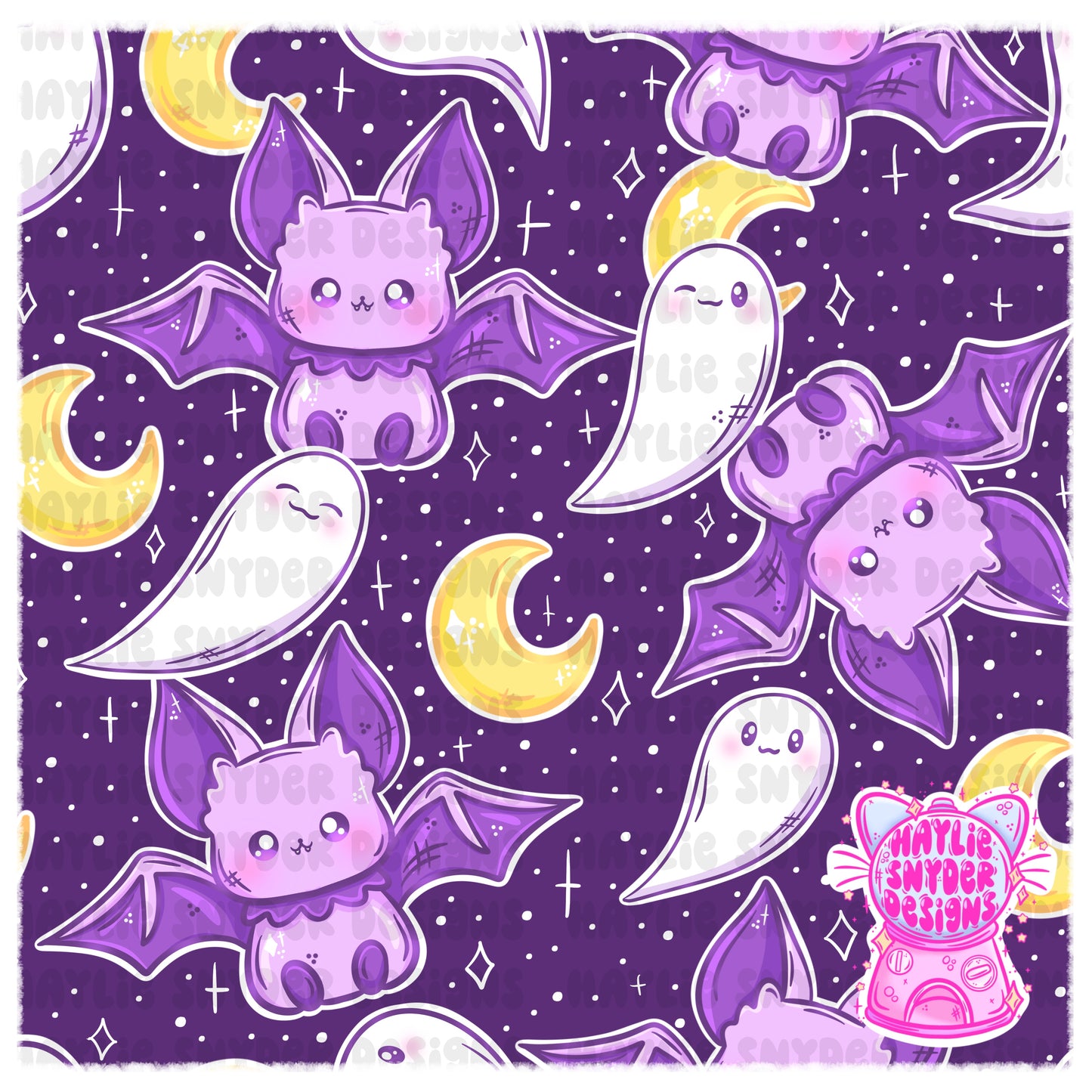 Kawaii Spooky Bats