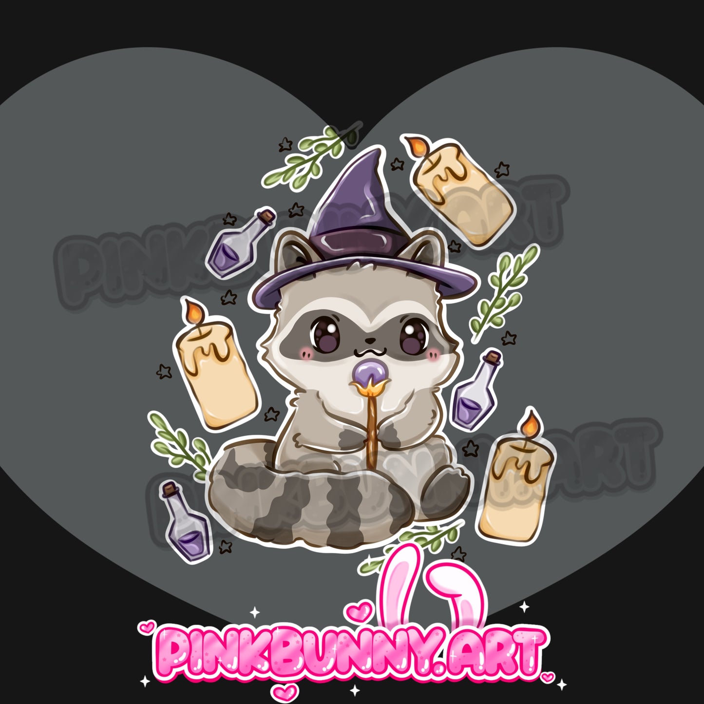 Raccoon Wizard