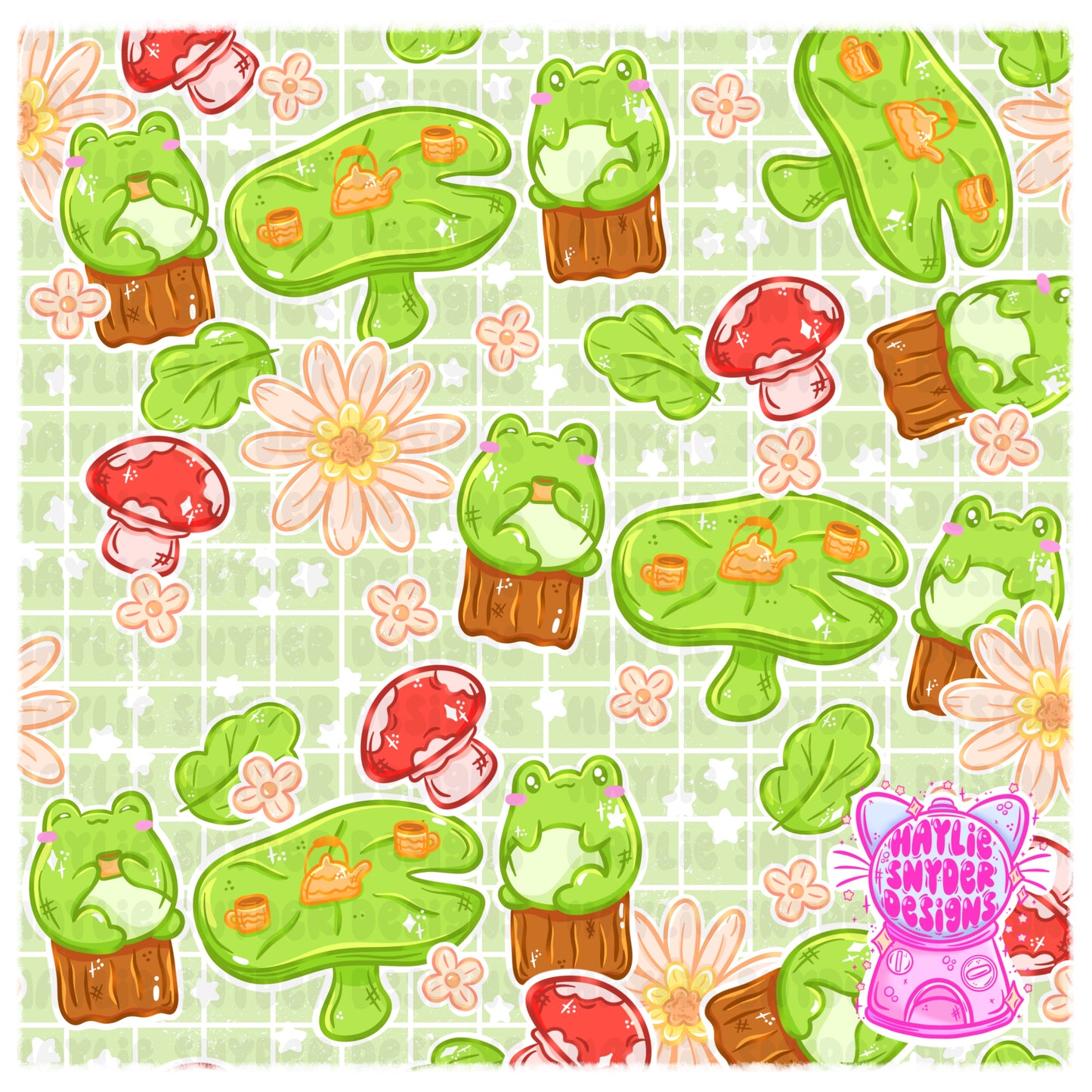 Frog Tea Party