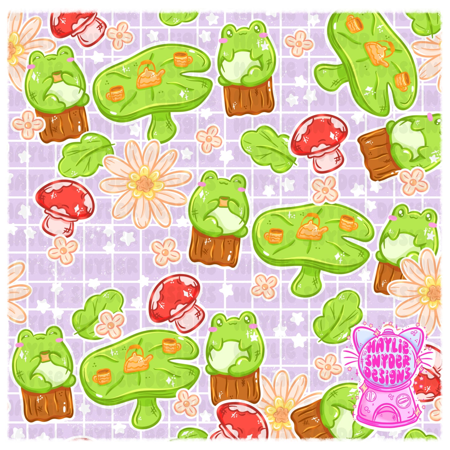 Frog Tea Party