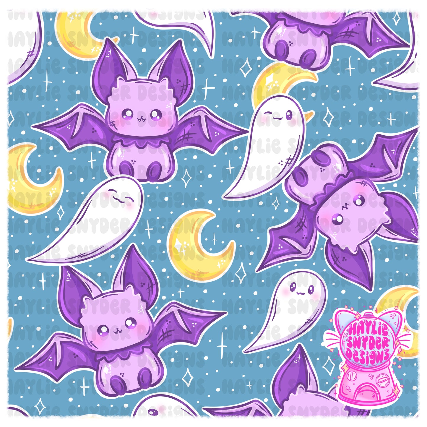 Kawaii Spooky Bats