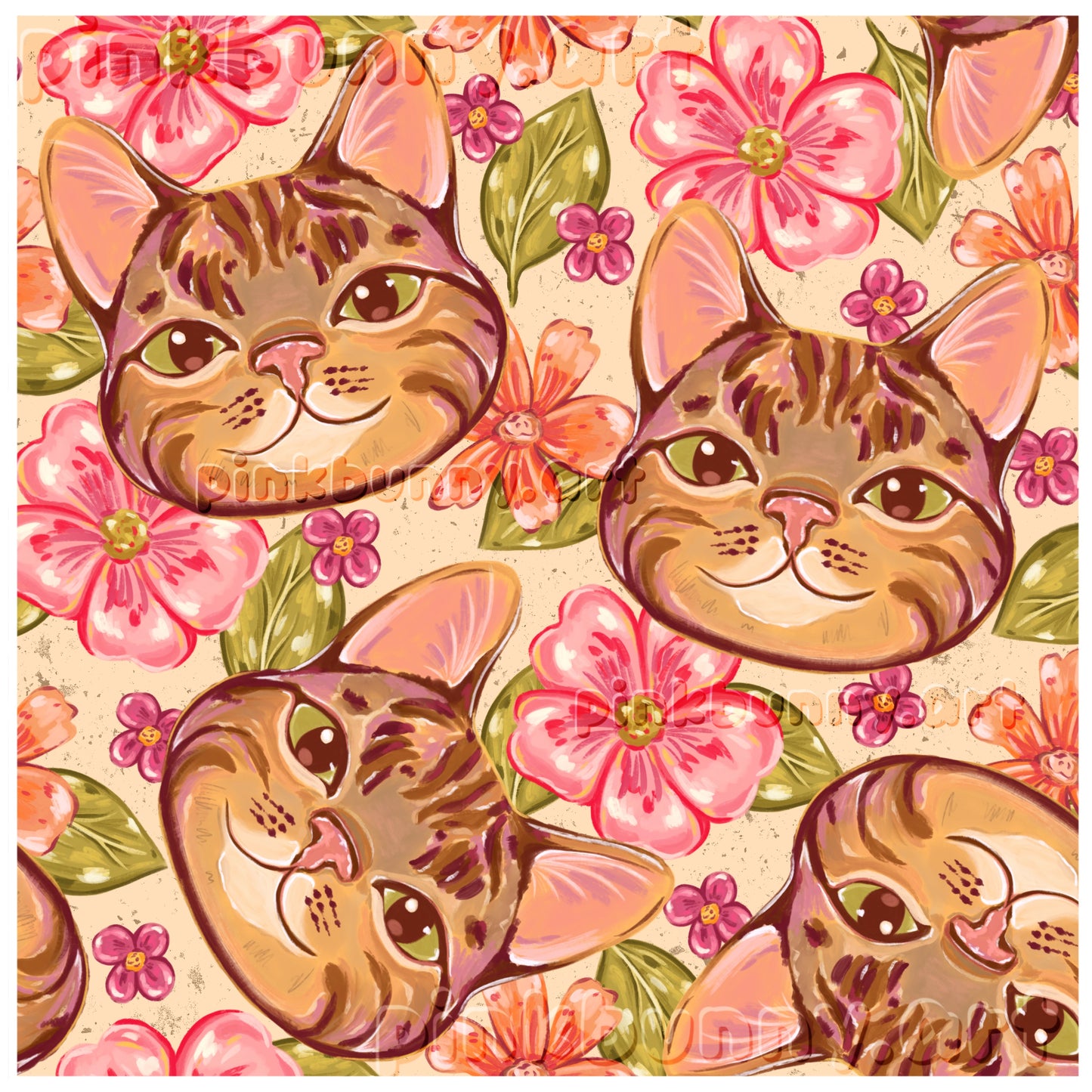 Floral Tabby