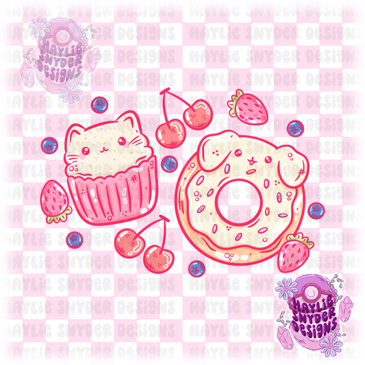 Cupcakes & Donuts PNG