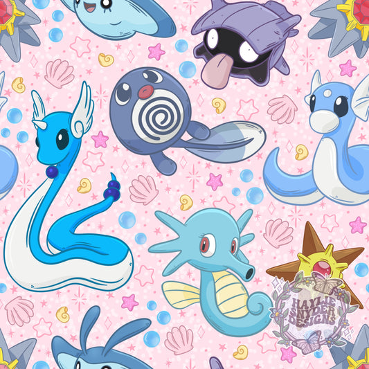 Water Type Pink