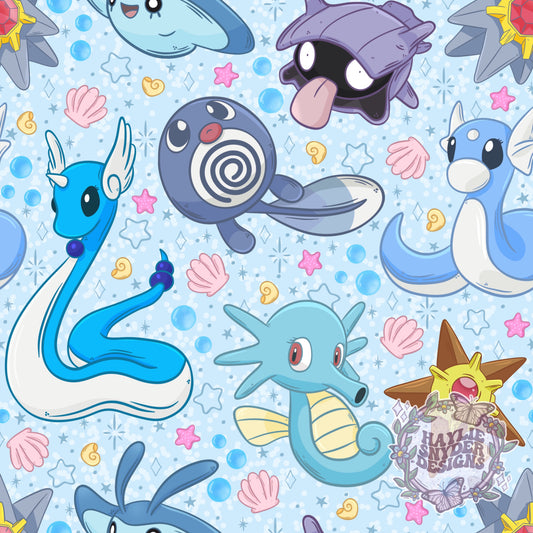 Water Type Blue